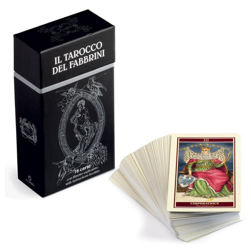 Edizione Inglese Ecisi Tarocchi dei Giochi da Tavolo The Fountain Tarocchi Mini Mazzo di tarocchi Mazzo di Carte 79pcs e Carte Guida